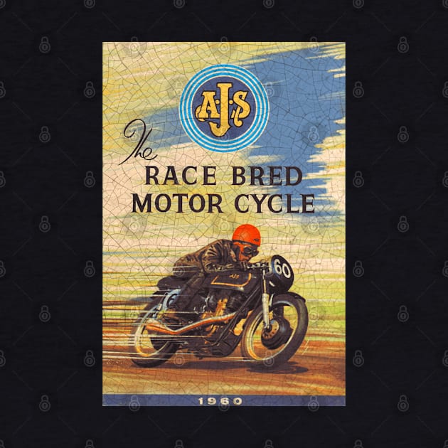 AJS Motorcycles 1960 by Midcenturydave